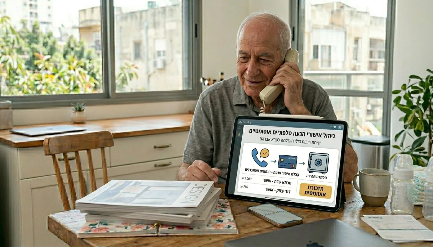 פתרון מושלם לכל גיל: איך מערכת אישורי הגעה טלפונית חכמה סוגרת לכם את הפינה