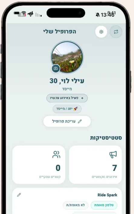 נטוורקינג עסקי חכם לכנסים ולאירועים מקצועיים